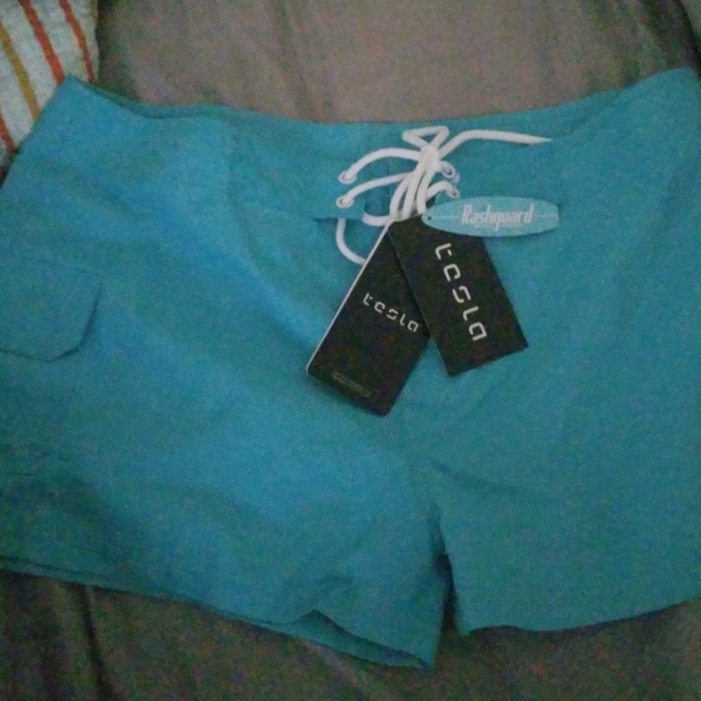 Ladies rash guard shorts